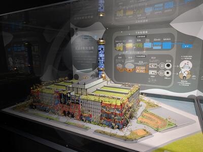 Model of Maishima Sludge Center