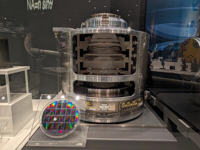 Projection lens of the Nikon NSR-S308F